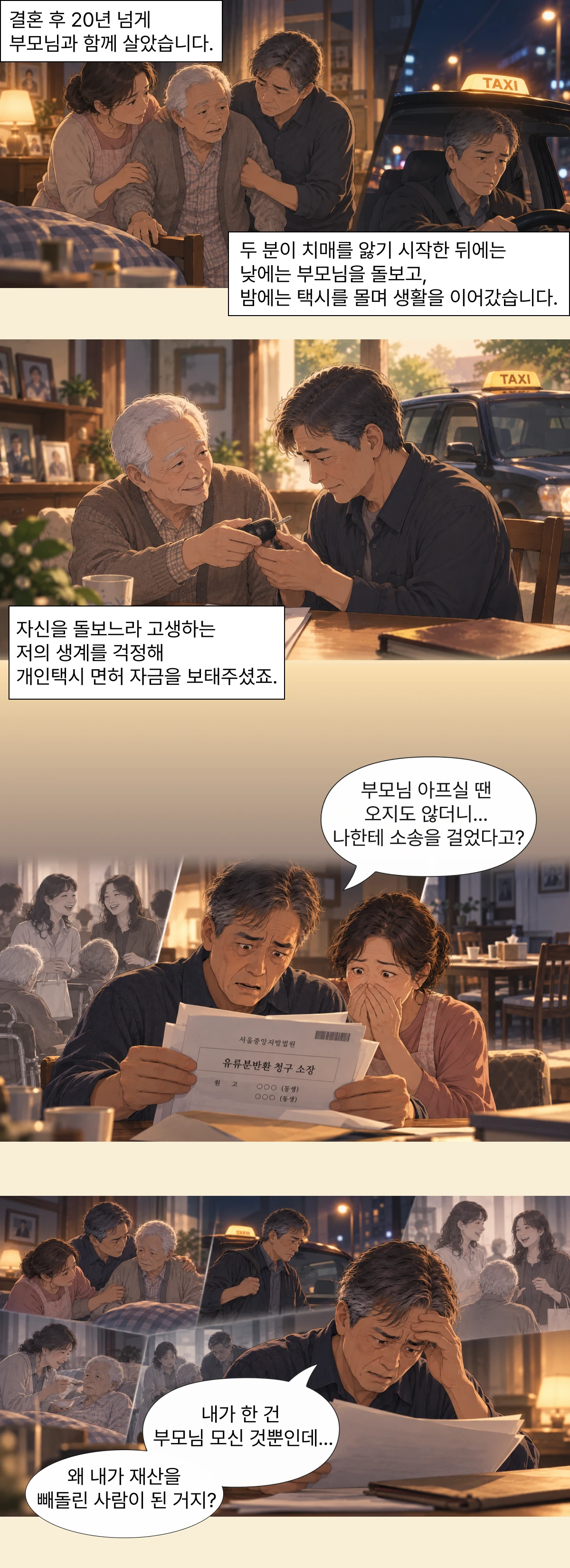 유류분 소송에서 피고가 된 이유
