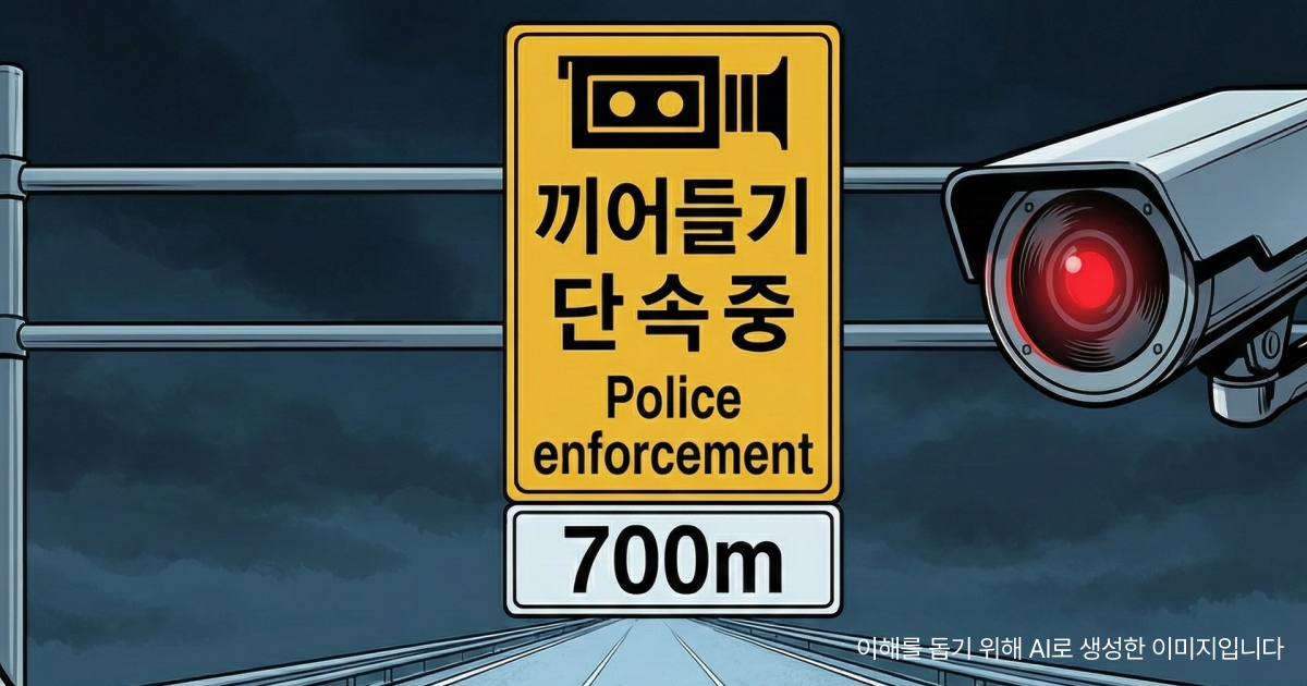 끼어들기 단속구간 끼어들기 단속구간