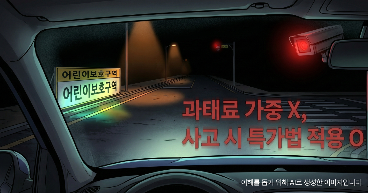 어린이보호구역 야간 어린이보호구역 야간