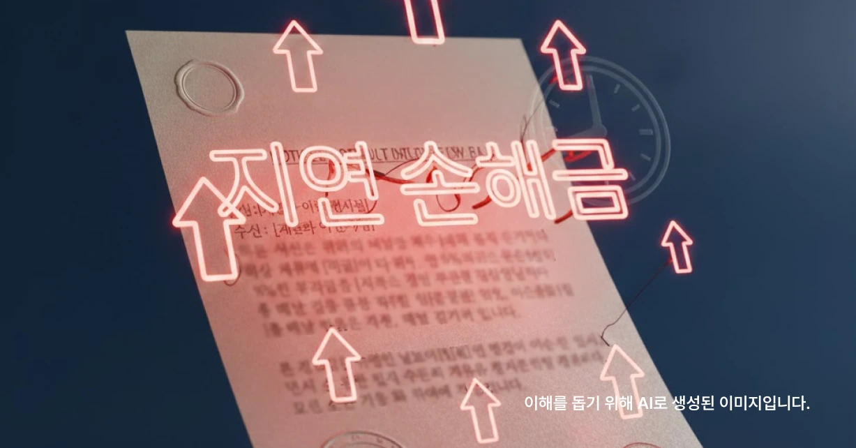 부당이득반환청수 소송을 위해 법적 압박에 들어갈 지연손해금 경고장