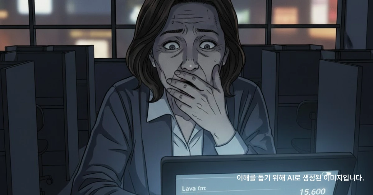 매출조작처벌 문제로 재무자료를 확인하며 놀란 의뢰인