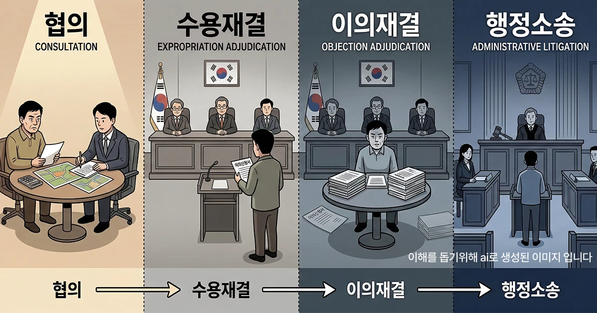 토지보상 4단계