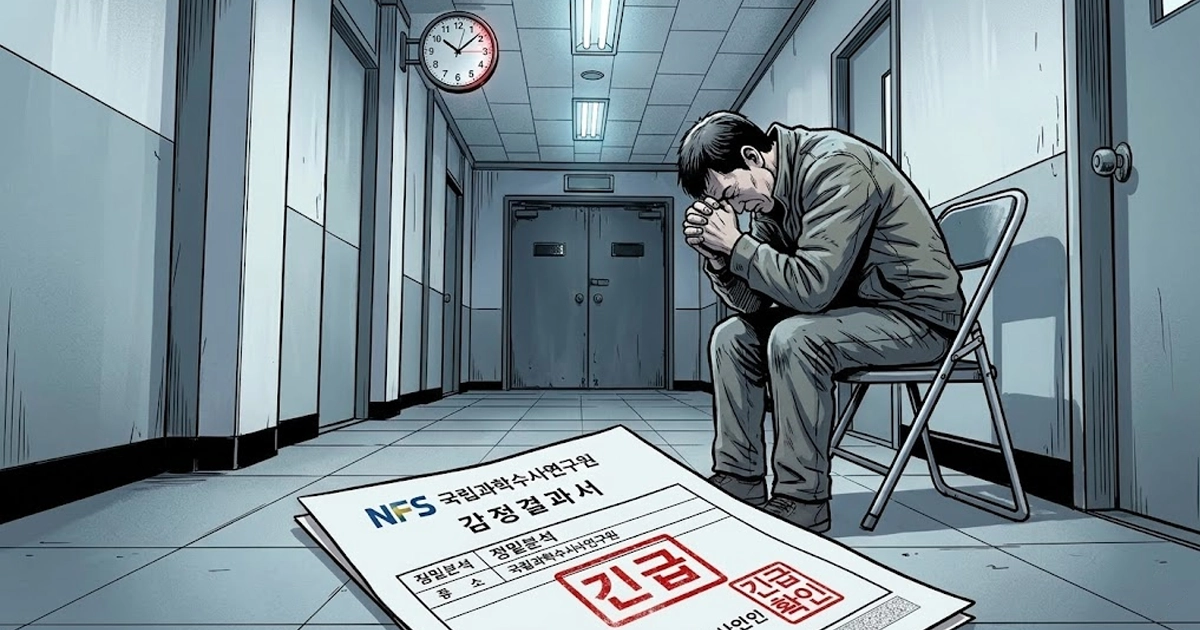 마약구속영장을 받아 체포된 의뢰인의 모습