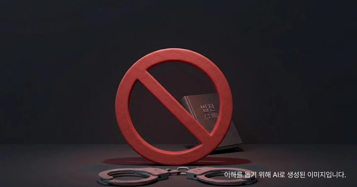 성매매 단속 및 성매매 처벌법을 나타내는 이미지