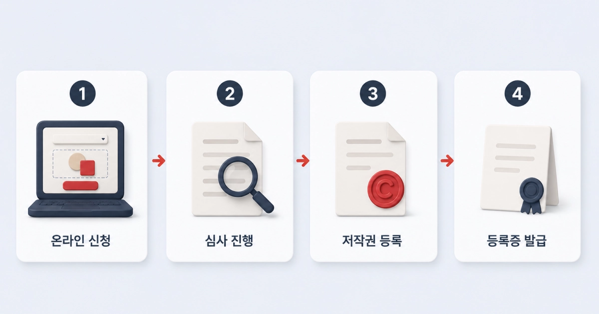 저작권등록 절차
