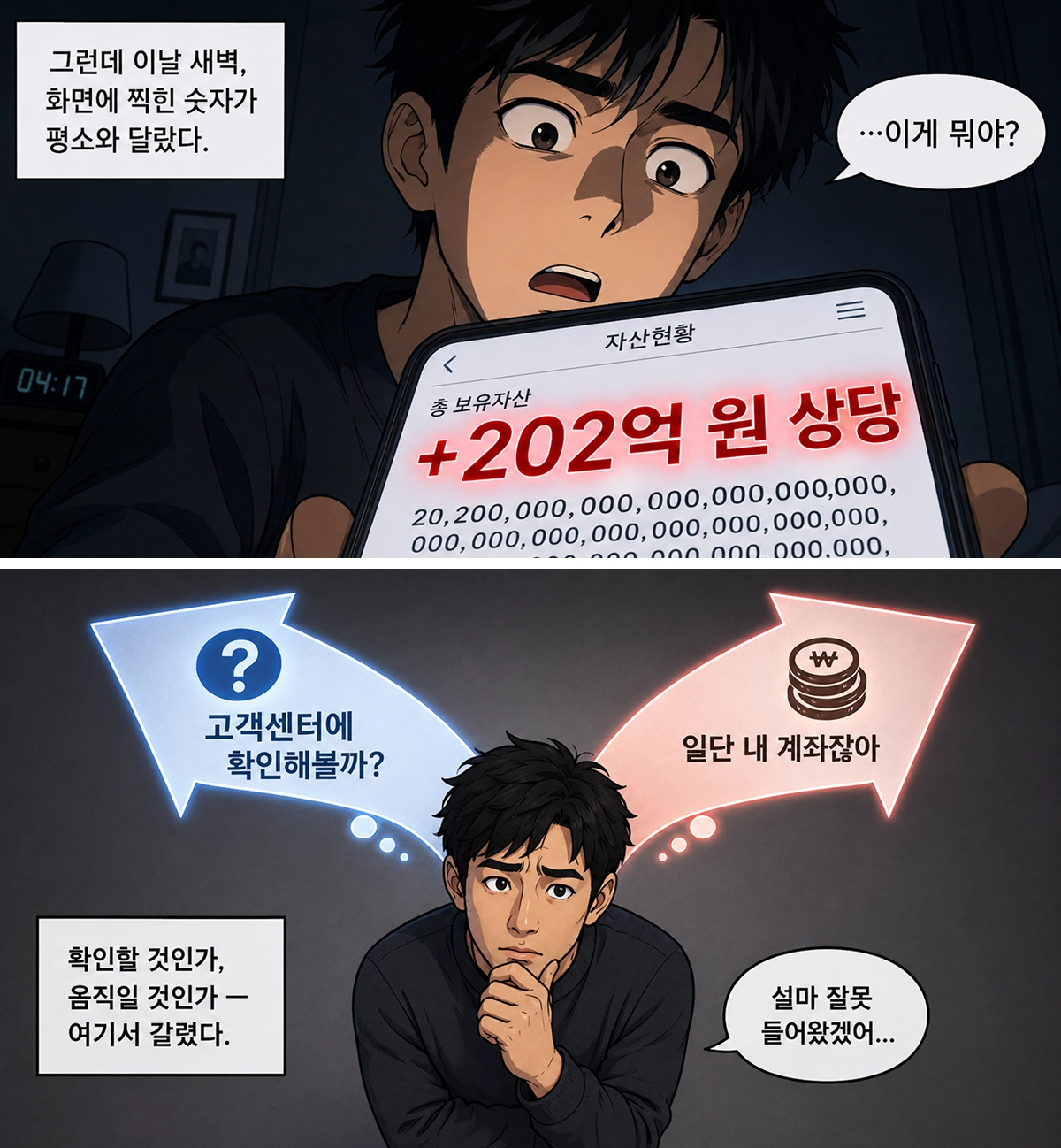 거래소 측 프로그램 실수로 들어온 수수료