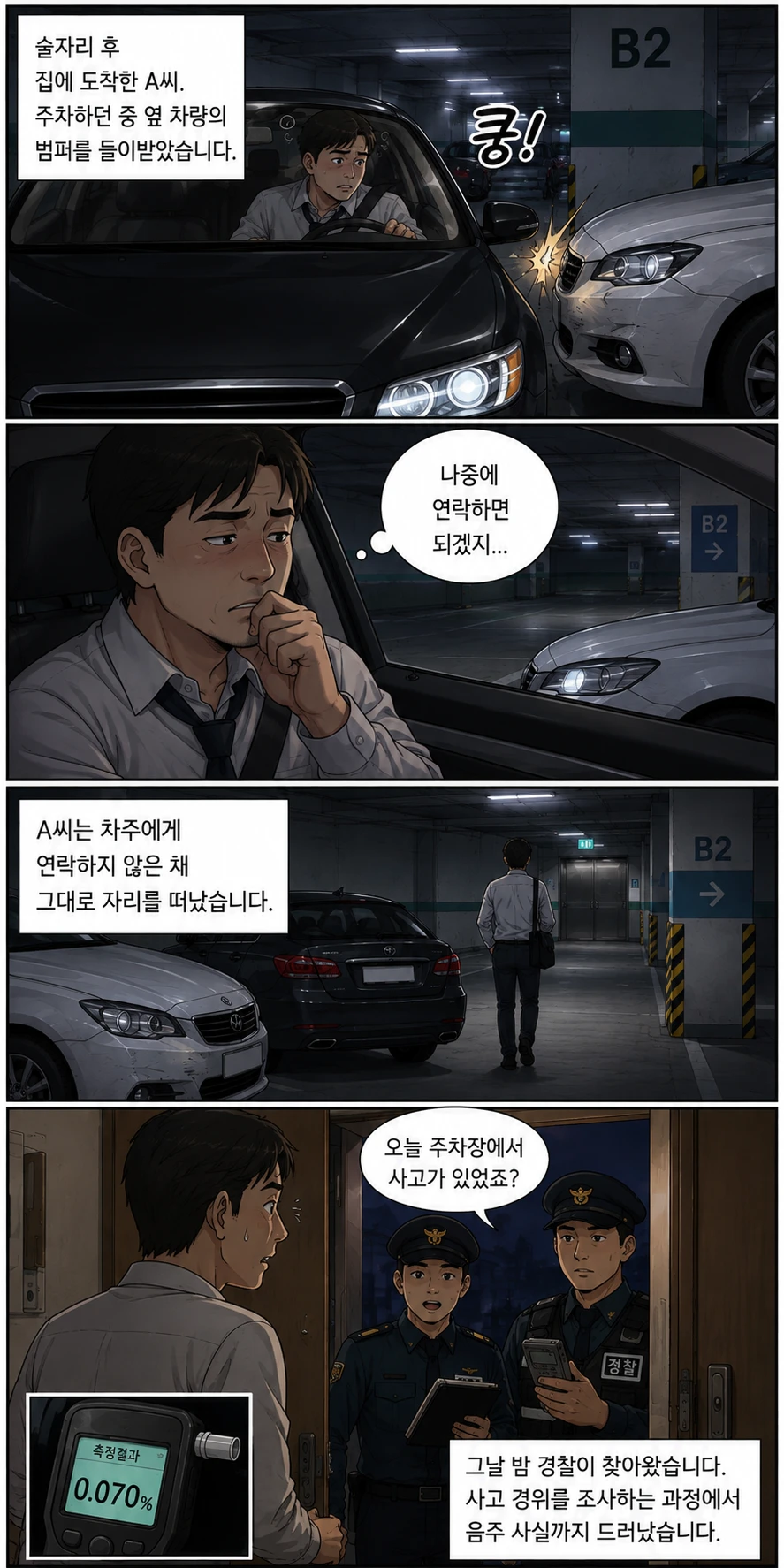 음주물피도주과정