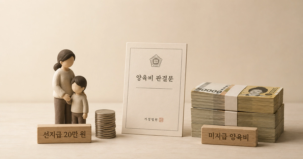 소득기준을 넘었던 한부모의 사례